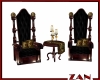 wicca throne chairs