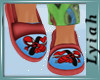 (B)Spiderman Slippers