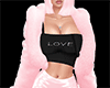 Pink Fur Jacket