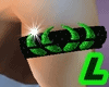 left green armband