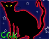Black Mysterious Cat