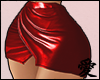e| VINYL red skirt RLL