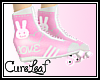 CL~ RollerBlades Pink F