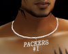 PACKERS #1 NECKLACE (M)
