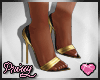 P|Sparkle Gold Heels