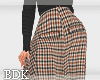 (BDK)Autumn skirt plaids