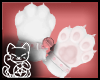 ♏| Albino Bunny Gloves