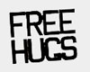 Free Hugs-Light Sticker