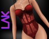 Laurie lingerie red