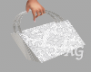 White Lace Purse