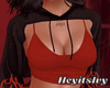 𝒊. Red Fire Hoodie