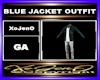 BLUE JACKET OUTFIT
