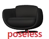 UC poseless black chair