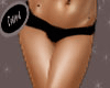 *D*Black Boyshorts Mini