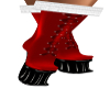 Santa Heeled Red Boot