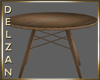 *D* Round End Table