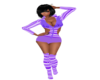 babyphat purple outfit