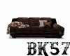 *BK*Brown couch