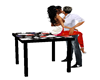 Card Kissing Table