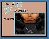 BlueDiamond J necklace