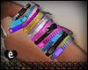 !e! Colourful bracelets