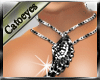 {CT}Black bird necklace