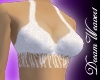 Fringed White Halter