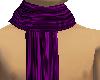 purple silk scarf, m+f