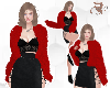 D Merdeka Fur Red Jacket