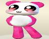 Kawaii Pink Panda Halloween Costume Dolls Cute Sweet Kids Voice