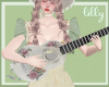 kawaii ukulele with pose