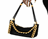 black& gold purse