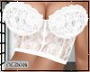 White Lace Corset