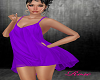 purple windy dress