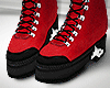 Off-Gurl Boots RED