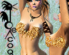 !dl bustier bra fur fawn