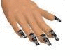 BLK Glitter Nails Dainty