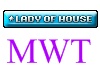 MWT* (Tag) Lady of House