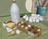 ∆ egg + milk