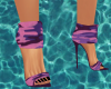 -dt- Pink Camo Heels