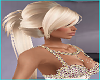 Sleek Blond Ponytail