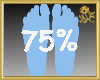 75% Scaler Feet