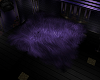 PRETTY PURPLE FUR RUG