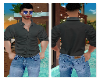 dress shirt - DARK GRAY