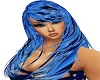 Blue Feather Hair 