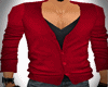 lR~Red Cardigan + Shirt