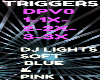 DJ Lights Soft Blue&Pink