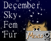 December Sky Fem Fur