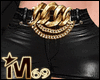 Devora Gold Black Shorts