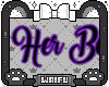 ♡ Her Beastie Sign